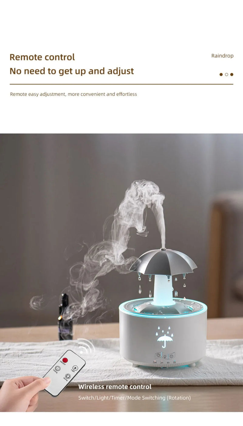 Colourful Raindrop Air Humidifier