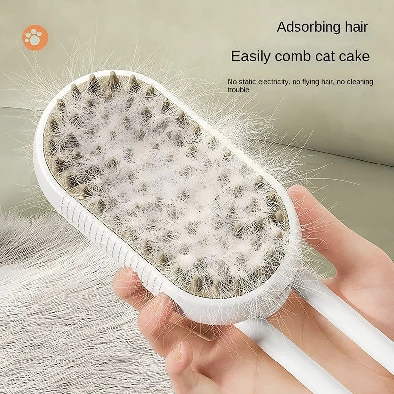 3 in 1 Cat and Dog Steamy Brush