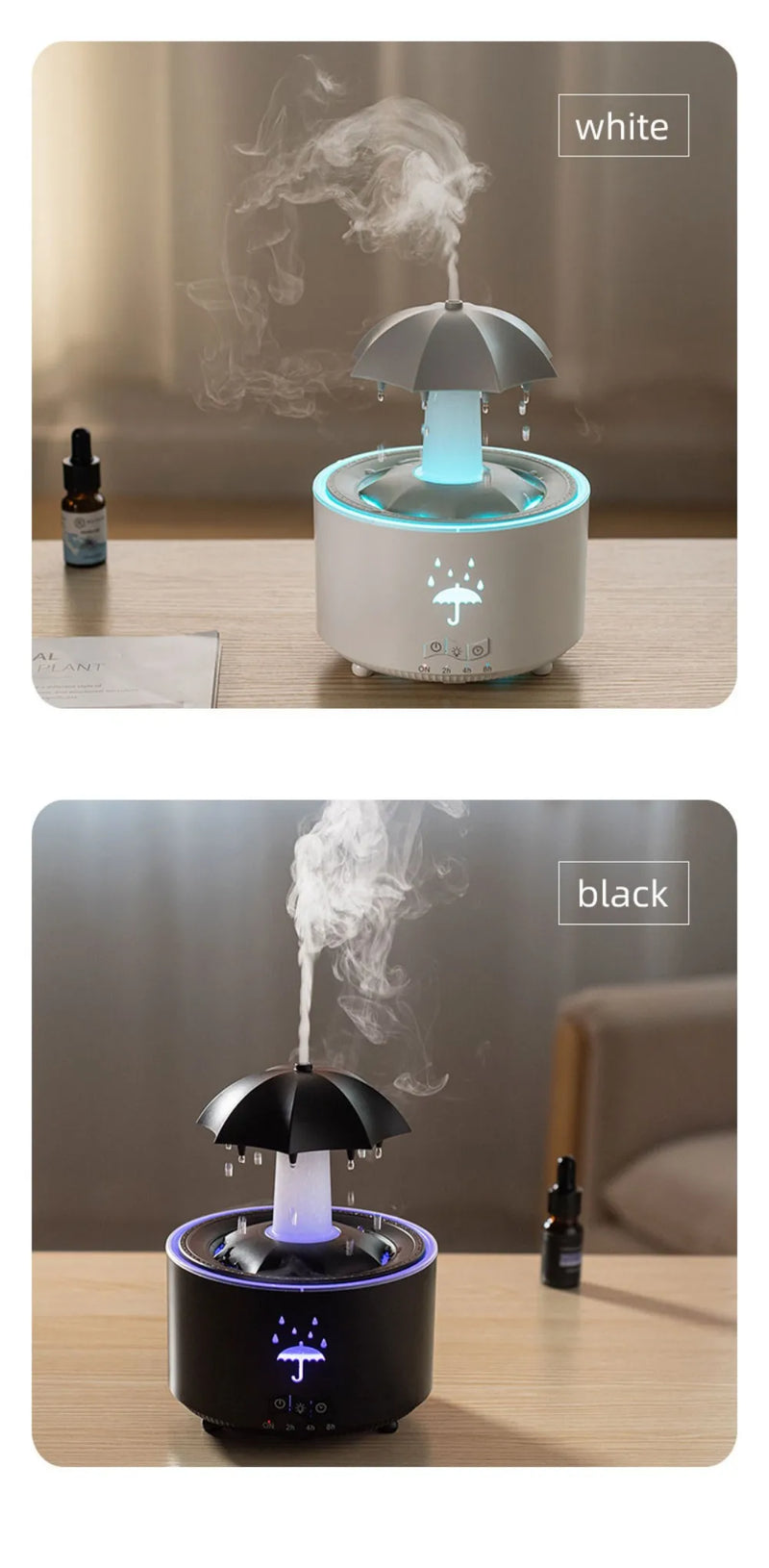 Colourful Raindrop Air Humidifier