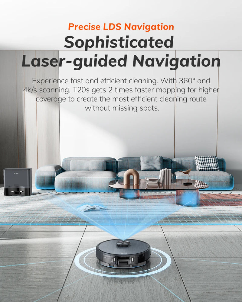 ILIFE T20S LDS Robot Vacuum Cleaner